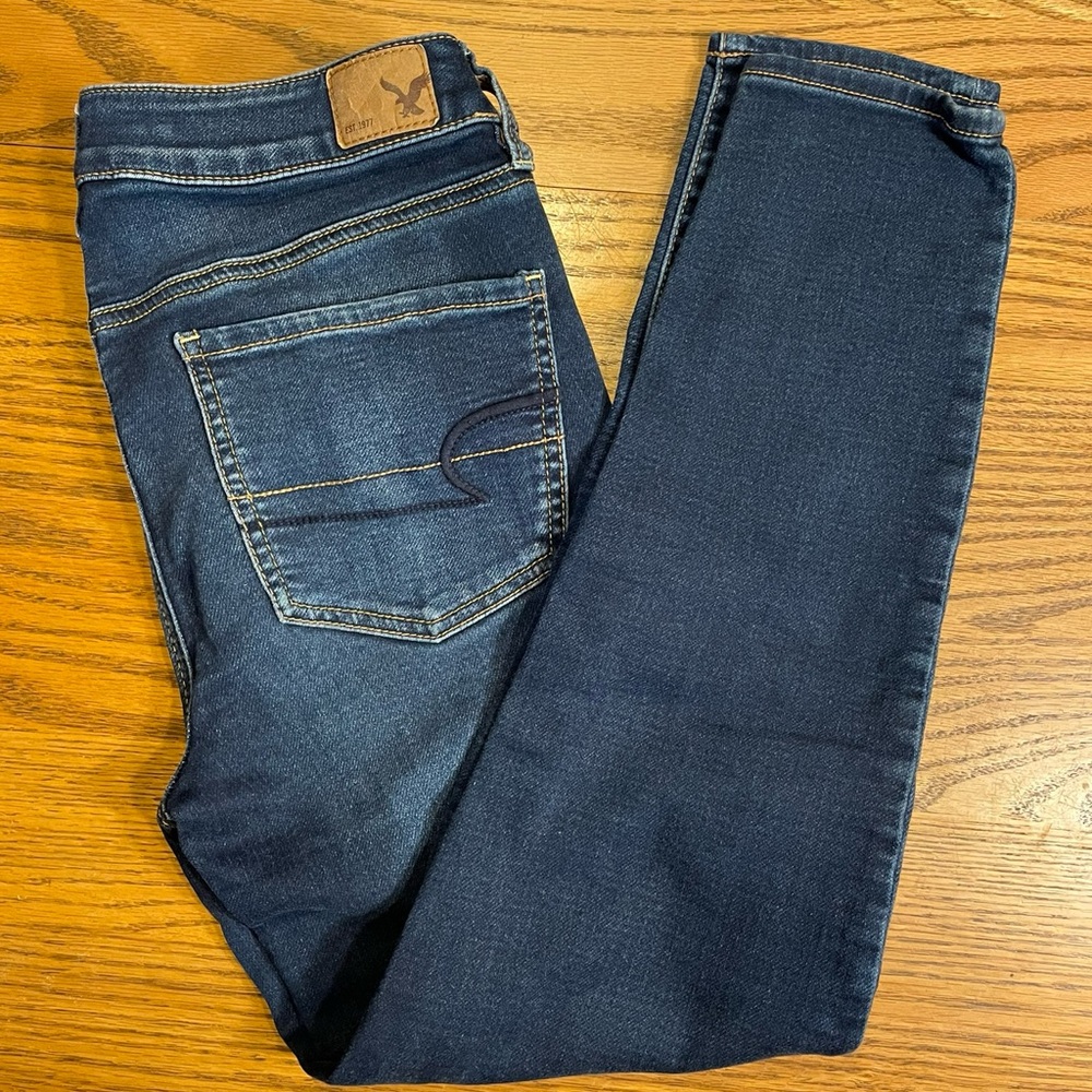 Womens American Eagle crop jegging